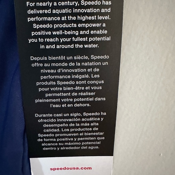 Speedo Girls Racer Back one piece Swimsuit non fading blue material Eco flex NWT - Picture 6 of 9